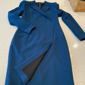 Beautiful Elegant Korean Brand Blue Formal Dress